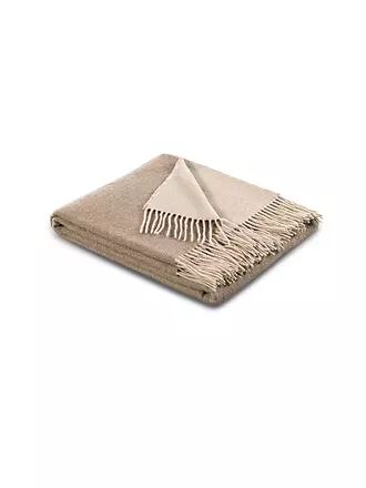 BIEDERLACK | Telo arredo - Plaid 130x170cm Giallo Crema | weiss